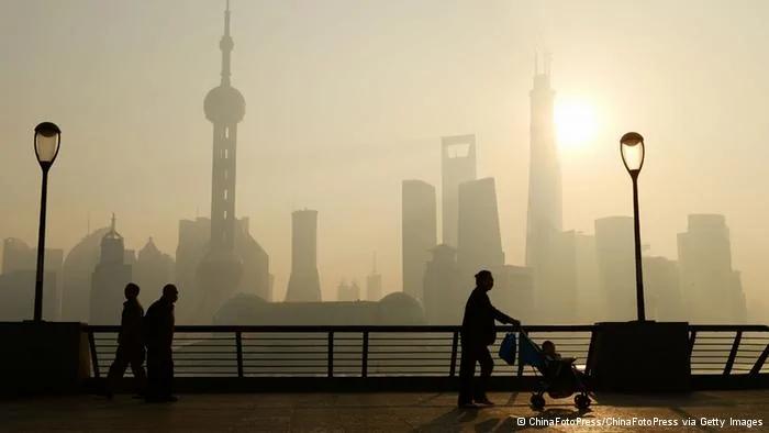 Smog in Shanghai