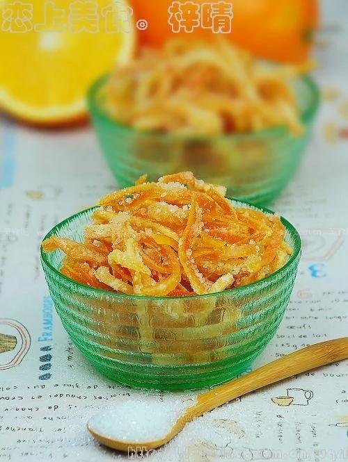 自製糖漬橙皮