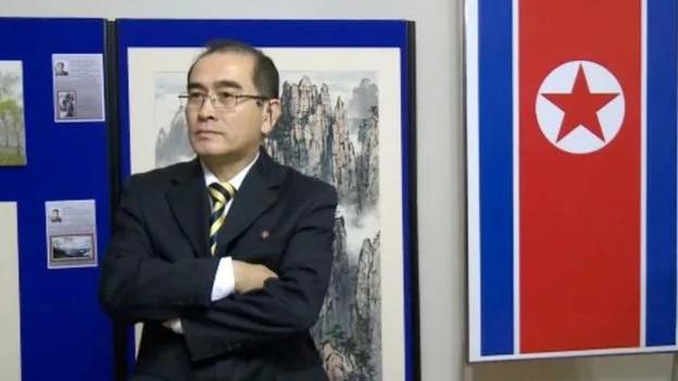 太勇浩(Thae Yong-ho)是迄今为止从朝鲜叛逃的最高级别的官员之一。（网络图片）