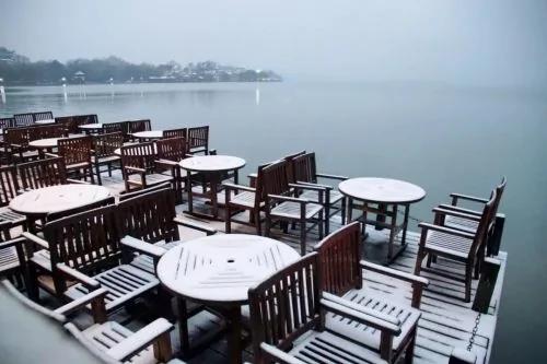 下雪後的杭州西湖 真嘅美哭了