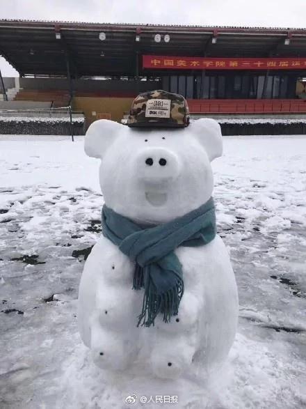 高手在民間！這些雪人的造型你服不服