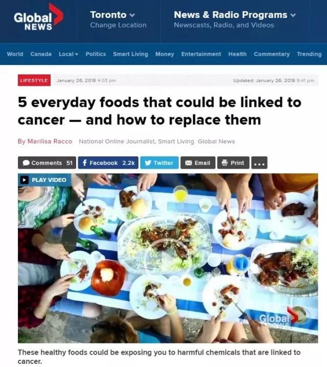 加拿大專家警告華人愛吃五種食物致癌！