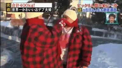 中國最胖夫婦上日本節目撒狗糧 嘉賓直呼忍不了