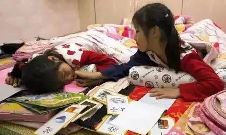 中國孩子讀書到底有多累？ 17張照片 看哭了千萬家長