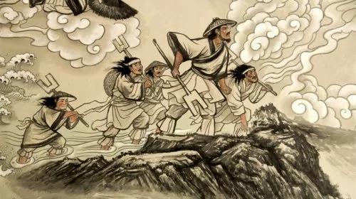 大禹治長江時令人驚嘆的奇聞