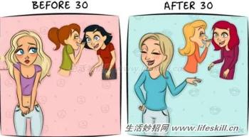 女人30歲前後的9大明顯對比 6 女人30歲前後的9大明顯對比