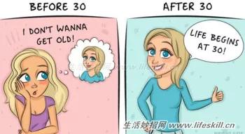 女人30歲前後的9大明顯對比 9 女人30歲前後的9大明顯對比
