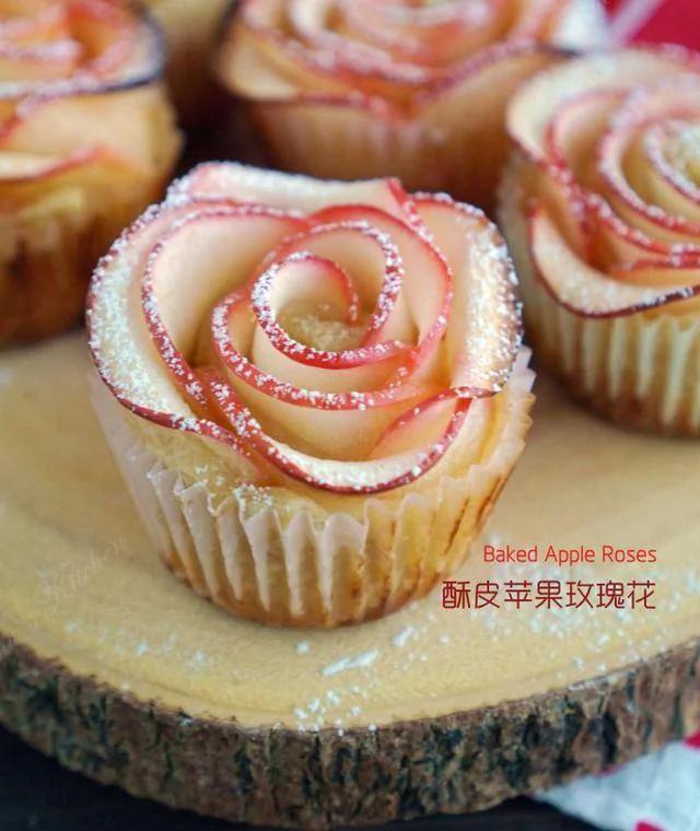 過年 做點好看又好吃的甜品：酥皮蘋果玫瑰花
