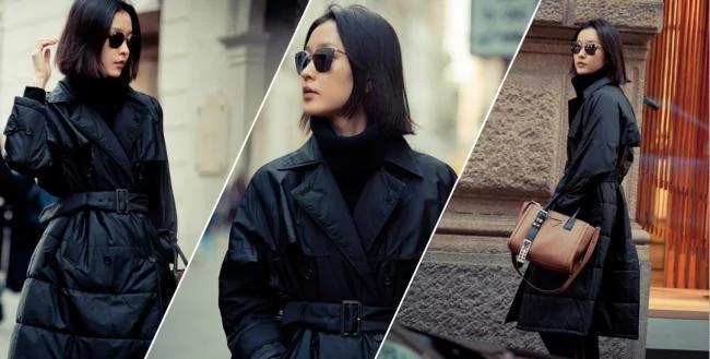 穿棉服都美得這麼高級？不愧是杜鵑