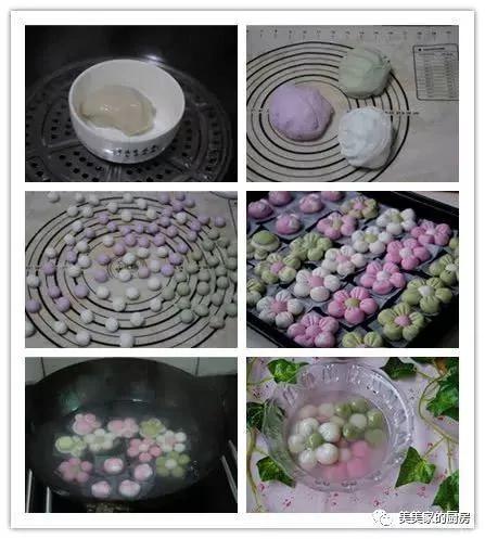 蔬菜汁花朵湯圓 附帶糯米湯圓不散架、不破皮的小竅門 3 蔬菜汁花朵湯圓 附帶糯米湯圓不散架、不破皮的小竅門
