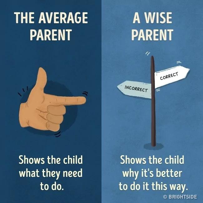 11 張對比圖讓大家看出「一般爸媽 VS 智慧爸媽」最明顯的差異