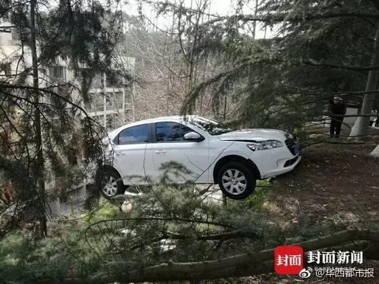 司機停車忘拉手剎之後 懸浮空中! 3 司機停車忘拉手剎之後 懸浮空中!