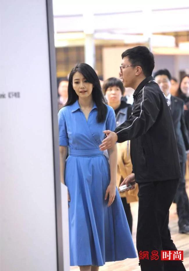 和精修無差別！路人鏡頭下的高圓圓美呆