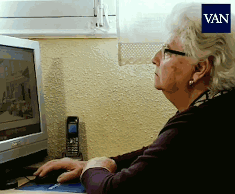 87歲老奶奶只用微軟畫圖工具 創出了非凡藝術！