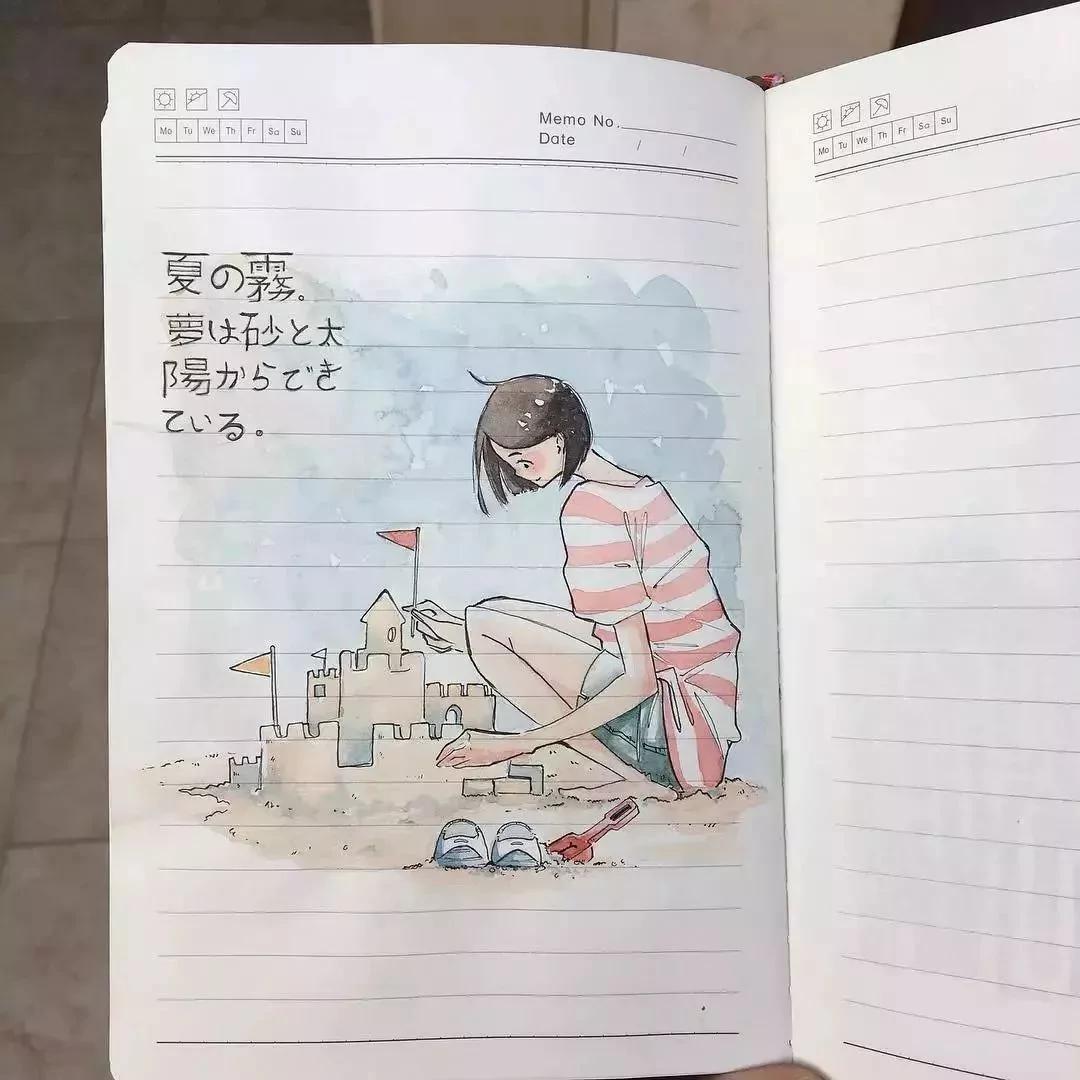 小姐姐在2元小本上塗塗畫畫 驚艷了成千上萬網友! 圖集 9 小姐姐在2元小本上塗塗畫畫 驚艷了成千上萬網友! 圖集