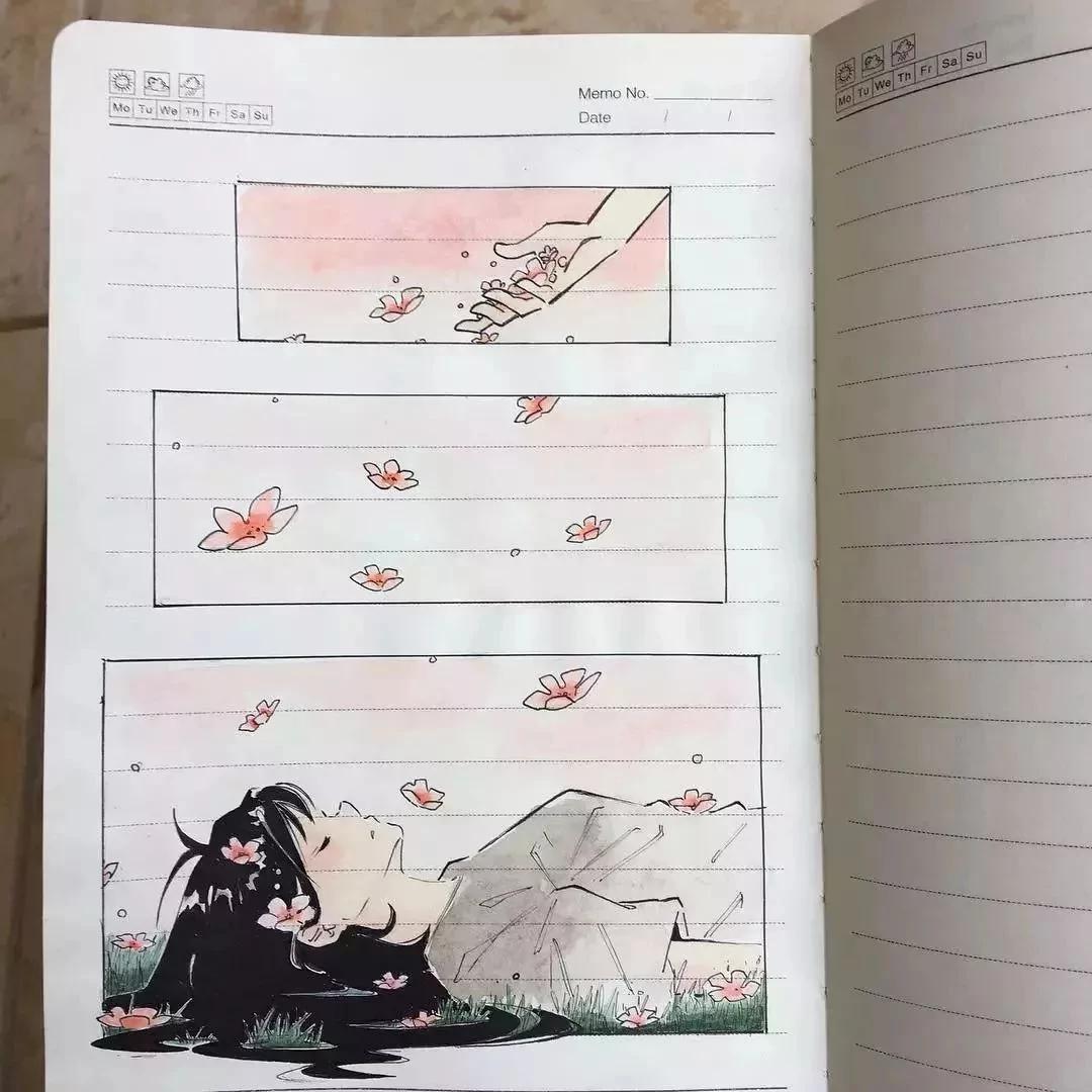 小姐姐在2元小本上塗塗畫畫 驚艷了成千上萬網友! 圖集 8 小姐姐在2元小本上塗塗畫畫 驚艷了成千上萬網友! 圖集
