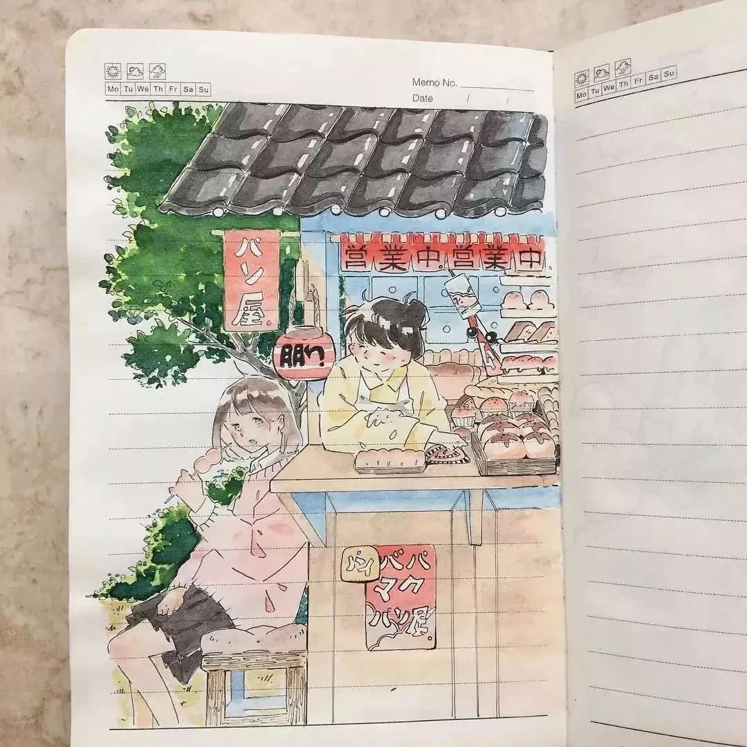 小姐姐在2元小本上塗塗畫畫 驚艷了成千上萬網友! 圖集 15 小姐姐在2元小本上塗塗畫畫 驚艷了成千上萬網友! 圖集