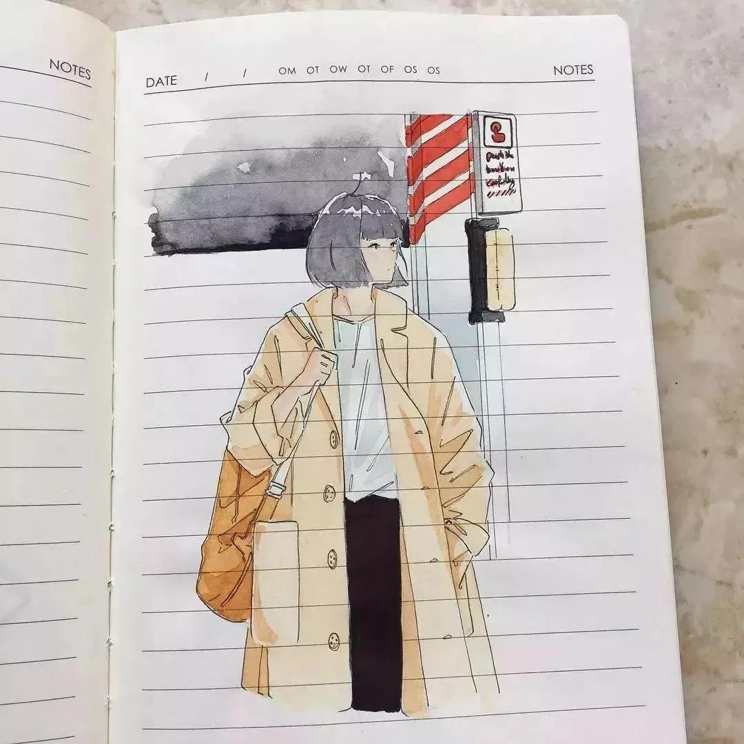 小姐姐在2元小本上塗塗畫畫 驚艷了成千上萬網友! 圖集 34 小姐姐在2元小本上塗塗畫畫 驚艷了成千上萬網友! 圖集