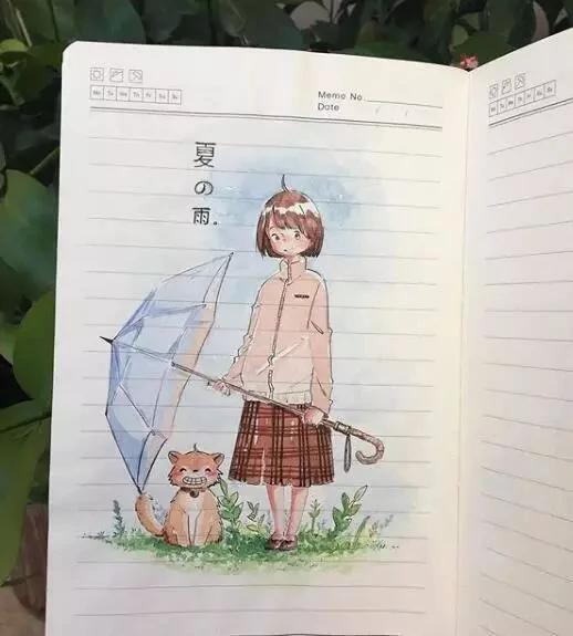 小姐姐在2元小本上塗塗畫畫 驚艷了成千上萬網友! 圖集 52 小姐姐在2元小本上塗塗畫畫 驚艷了成千上萬網友! 圖集