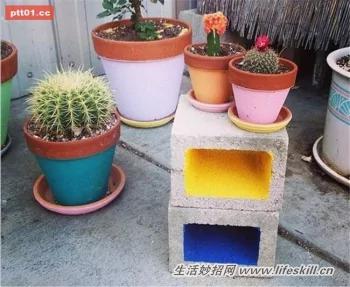 空心磚的創意用法