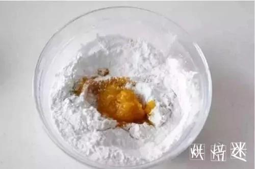 南瓜做成糯米糍 別有一番風味