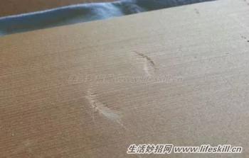 木製傢具上的碰撞凹痕巧修復