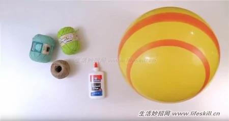 教你DIY這種漂亮的紗線燈罩