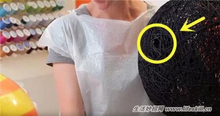 教你DIY這種漂亮的紗線燈罩