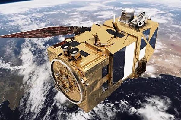 哨兵2B卫星(Sentinel2B)模式图(ESA视频截图)