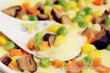 教你5種口味的蒸蛋做法