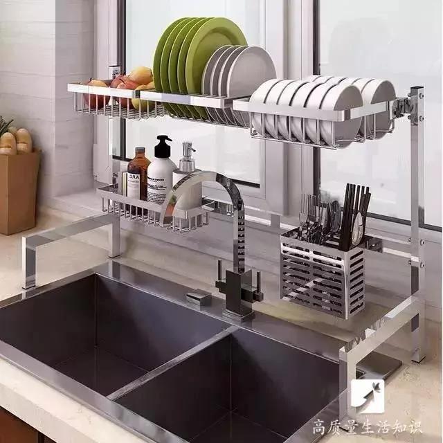 越來越多家庭不用碗櫃了 現在都流行這樣裝 這也太方便了吧！